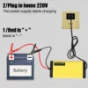 Car Battery Charger 12V 2A 220V Power Puls Repair Charger Wet Dry Lead Acid Battery LED Display Moto Truck Battery Charger