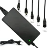 S2cf2934c971e4617b3fe24f6b937db5fp.webp Electric Scooter Charger, 42V 2A Hoverboard Charger, Scooter Battery Chargers with 5 Connectors, Electric Scooter Charger
