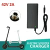 S2fa36dedbcf04de695a525befeb727c7b.webp Electric Scooter Charger, 42V 2A Hoverboard Charger, Scooter Battery Chargers with 5 Connectors, Electric Scooter Charger