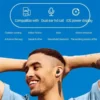 S5d8f8afab55b47f7bfdab1dee4ce589d3.webp TWS A6S Headset Wireless Earphones Bluetooth Headphones Sport LED Display Touch Stereo Fone Bluetooth Earbuds for Xiaomi Huawei
