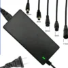 S5ea7590a984349118768c819dde698e7O.webp Electric Scooter Charger, 42V 2A Hoverboard Charger, Scooter Battery Chargers with 5 Connectors, Electric Scooter Charger