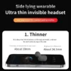 TWS Earphones Wireless Earphones Headphones Noise Reduction Sport Game Sleep Bluetooth Earbuds for all smartphones