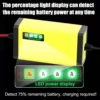 Car Battery Charger 12V 2A 220V Power Puls Repair Charger Wet Dry Lead Acid Battery LED Display Moto Truck Battery Charger