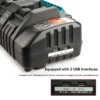 Sa633c95db5a74c1fb79fb76338875199j.webp Four Port Battery Charger 3a Charging Current Replacement Batterys Chargers