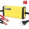 Car Battery Charger 12V 2A 220V Power Puls Repair Charger Wet Dry Lead Acid Battery LED Display Moto Truck Battery Charger