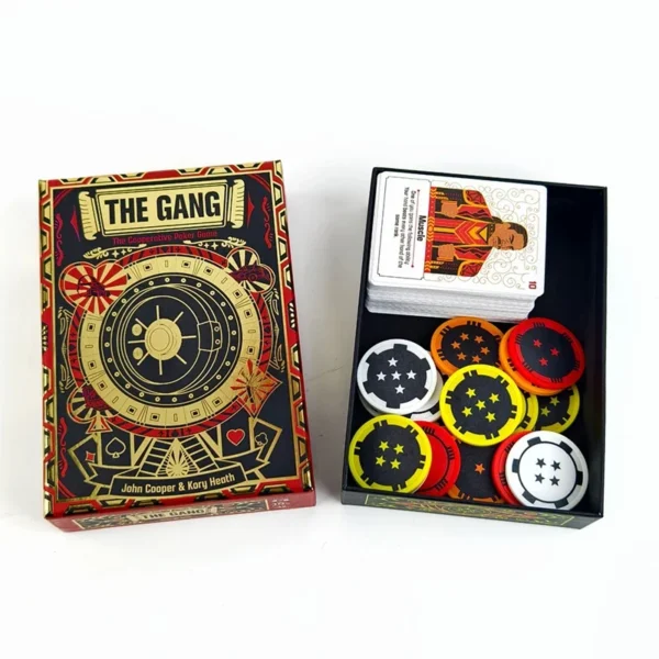 The Gang Card Game Fun Family Game Night for Kids Adults 3–6 Players Cooperative Poker Strategy Tabletop Board Game