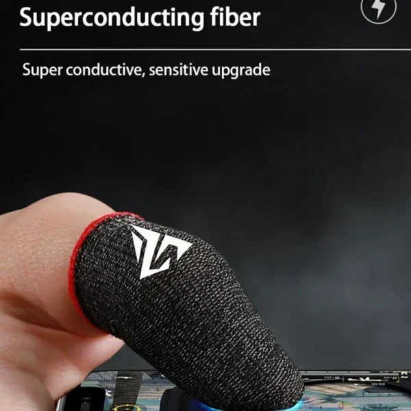 Gaming Finger Cots Anti Sweat Breathable Touchscreen for PUBG Mobile Games