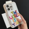 S697b49d1a0cd4a24a6320370ecd97b88o.webp Simple English letter Phone Case Phone Protective Cover Phone Cases For iPhone 16 15 14 13 12 11 Pro Max X Cases Cover