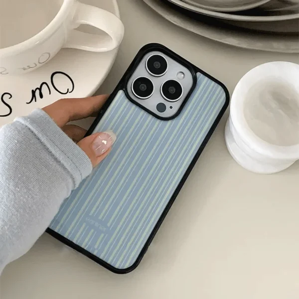 Korean Series Cute Girl Phone Case For iPhone 16 Pro Max 15 Pro 14 13 12 11 Pro X Xr Xs max Mini 7 8 Plus Niche Y2K Phone Cases