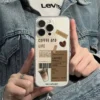 Coffee Phone Cases For iPhone 16 15 14 13 12 11 Pro Max XR 8 7 Plus 13 12 Mini Soft Transparent Cover