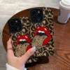 Fashion Soft Phone Cases For iPhone 13 12 MINI 11 14 15 16 Pro Max XS Max XR 7 8 Plus Leopard Pattern Silicone Case Back Cover