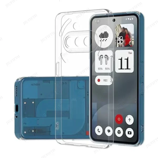 Simple Slim Soft TPU Clear Transparent Phone Cases For Nothing Phone 3A Pro Case Phone3APro 3APro 5G Cover Fundas Capa 3 A Coque