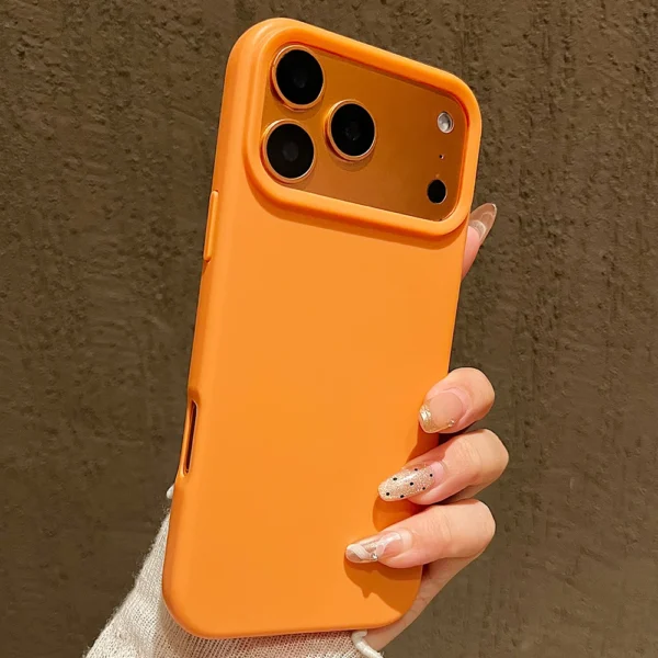 Candy Color Silicone Protective Phone Case For iPhone 17 Pro Max 17 Air 17 Pro Shockproof Matte Soft TPU Bumper Back Cases Cover