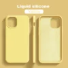 Original Phone Case For iPhone 17 16 15 11 12 13 14 Pro Max Luxury Liquid Silicone Cases For 7 8 Plus X XR Shockproof Soft Cover