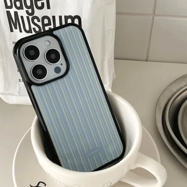 Korean Series Cute Girl Phone Case For iPhone 16 Pro Max 15 Pro 14 13 12 11 Pro X Xr Xs max Mini 7 8 Plus Niche Y2K Phone Cases