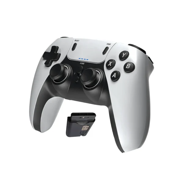 Wireless Gaming Controller - Handheld Game Console with Entertainment Gamepad for PS1 PS2 PS3 PC Android