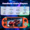 Sd5ac986849b341baa22e3752b2bce9f5f.webp GAMINJA Handheld Portable Gaming Console 4.5Inch HD IPS Screen Display Retro Gaming System LED lights Built-in 12000 Games