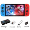 G90 Portable Handheld Game Console 7-inch IPS HD Screen Retro Gaming Arcade for PSP/PS1 64G TV Game Controller For Children Gift