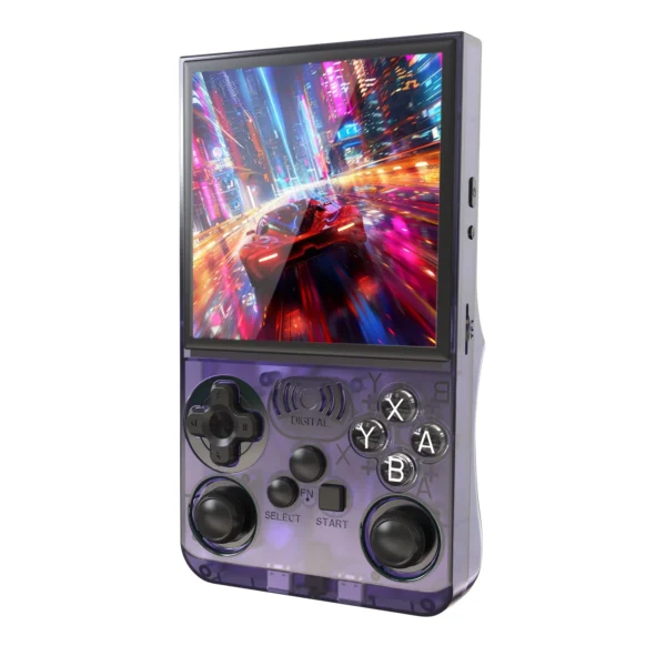 GAMINJA ANS13 Retro Handheld Video Game Console 4.0 Inch IPS Screen Portable Pocket Gaming System with 15000+ Built-In Games