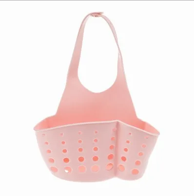 Hd2aa92f8e43e47159846e7d40bcbd645l.webp Kitchen Sink Holder Hanging Drain Basket Adjustable Soap Sponge Shelf Organizer Bathroom Faucet Holder Rack Kitchen Accessories