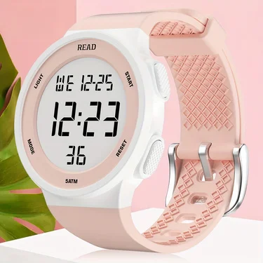 Watches for Women, Fashion Watch With High-Resolution LED Definition Display, Waterproof Multi-Function Electronic Digital Watch