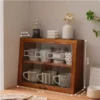 Household desktop cups, utensils, miscellaneous items, organizing small cabinets