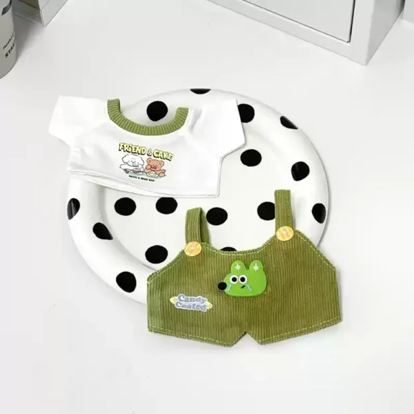 Only Clothes 20cm Doll Clothes Cotton Doll Blind Box Plush Doll Clothing Wow Cool Wakuku Doll Clothes Multiple Styles Set