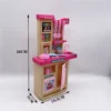 Doll House Fashion Simulation Mini Kitchen Accessories Family House Doll Gift Suitable for 30cm Doll