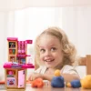 Doll House Fashion Simulation Mini Kitchen Accessories Family House Doll Gift Suitable for 30cm Doll