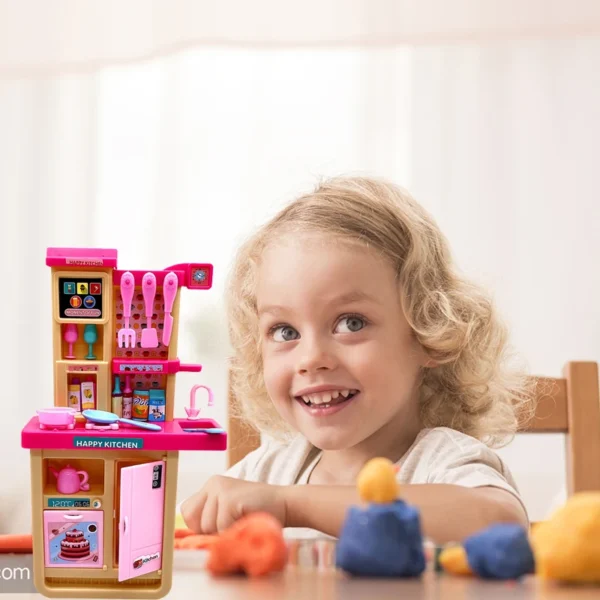 Doll House Fashion Simulation Mini Kitchen Accessories Family House Doll Gift Suitable for 30cm Doll