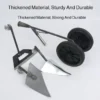 Household Hand-Pushed Hoe, Hoe, Hoe, Wheeled Hoe, Weeder, Garden Hoe, Micro Tillage Machine, Turning Soil, Trenching Plow, Push