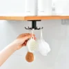 Kitchen Organizer Rotatable Hook Kitchen Supplies Organizers Rotatable Rack Accessories Cabinet Organizer Hook Up Storage Rack
