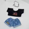 Only Clothes 20cm Doll Clothes Cotton Doll Blind Box Plush Doll Clothing Wow Cool Wakuku Doll Clothes Multiple Styles Set