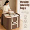 Household Clothes  Move Place Storage Bag for Clothes Dustproof Collapsible Organizers for Blankets Bedding Zip Bag with Handles