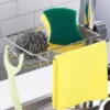Kitchen Sink Drain Rack Sponge Storage Flexible Faucet Holder Soap Drainer Towel Rack Shelf Organizer Kitchen Accessories