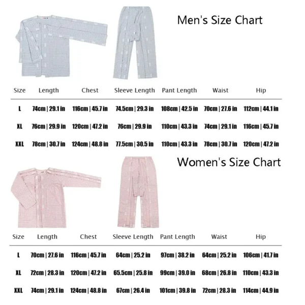 Convenient Bedridden Elderly Care Clothing Skin-Friendly Breathable Patient Gown Comfortable Full Tear Away