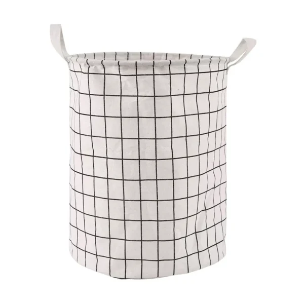 Household Fabric Dirty Cloth Basket Cloth Dirty Cloth Basket Storage Bucket Folding Toy Storage Basket Laundry Basket