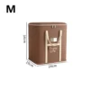 Household Clothes  Move Place Storage Bag for Clothes Dustproof Collapsible Organizers for Blankets Bedding Zip Bag with Handles