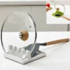 S58f5f649027d4ba09d16cf17781ca3332.webp Kitchen Spoon Holders Fork Spatula Rack Shelf Organizer Plastic Chopsticks Holder Non-slip Spoons Pad