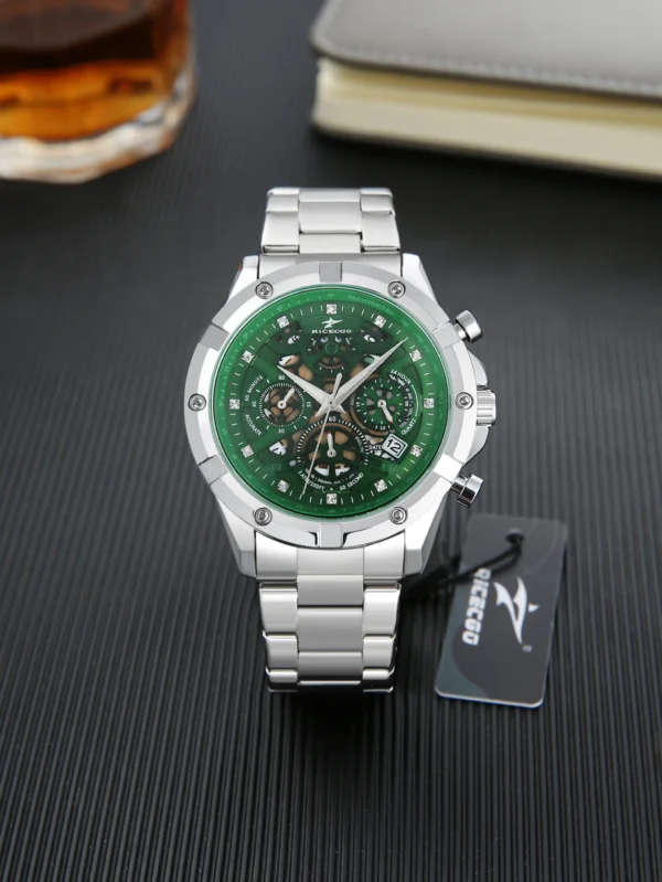 S5c6c408b1de048439283e4f40c920be2t.webp Men's Watch with Multifunctional Chronograph, Stylish Wristwatch for an Active Lifestyle, Durable Design Suitable for Various Occasions