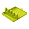 S5eaaecec96e841b4bd7610e001b90e65L.webp Kitchen Spoon Holders Fork Spatula Rack Shelf Organizer Plastic Chopsticks Holder Non-slip Spoons Pad