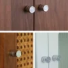 Kitchen Bedroom Accessories Furniture Wardrobe Pulls Modern Chromed Brass Kitchen Cabinet Storage Handles Drawer Knobs Hardware