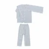 Convenient Bedridden Elderly Care Clothing Skin-Friendly Breathable Patient Gown Comfortable Full Tear Away