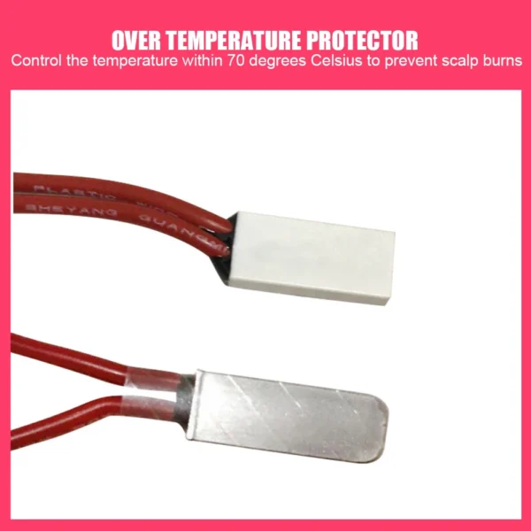 Household Electric Heating Hat Adjustable Hot Oil Treatment Hat for Hair Care Hat Headgear Heating Hat Hot Oil Treatment Hat