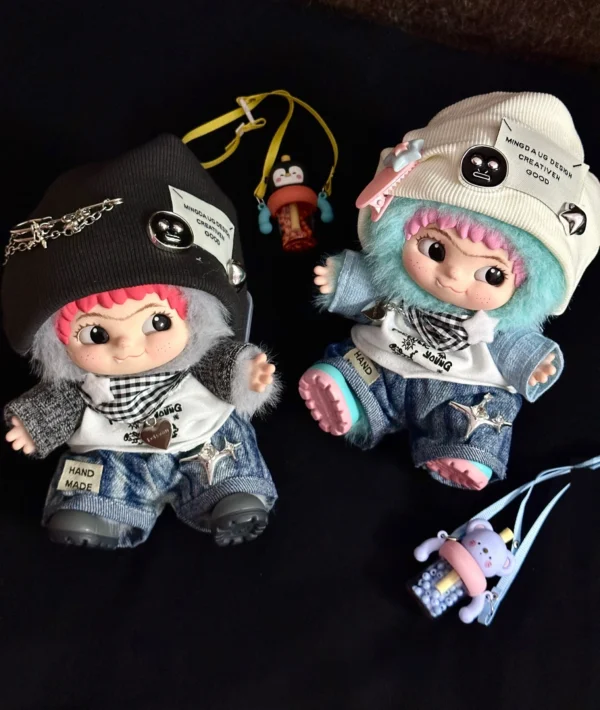 Only Clothes 20cm Doll Clothes Cotton Doll Blind Box Plush Doll Clothing Wow Cool Wakuku Doll Clothes Multiple Styles Set