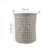 Household Fabric Dirty Cloth Basket Cloth Dirty Cloth Basket Storage Bucket Folding Toy Storage Basket Laundry Basket