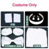 Clothing Anime  stage Cosplay Costume Sexy White Dress Women Full