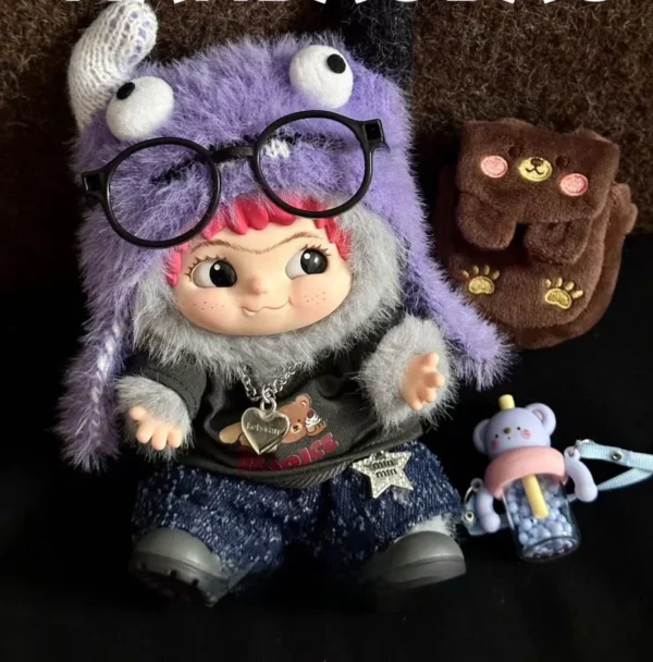 Only Clothes 20cm Doll Clothes Cotton Doll Blind Box Plush Doll Clothing Wow Cool Wakuku Doll Clothes Multiple Styles Set