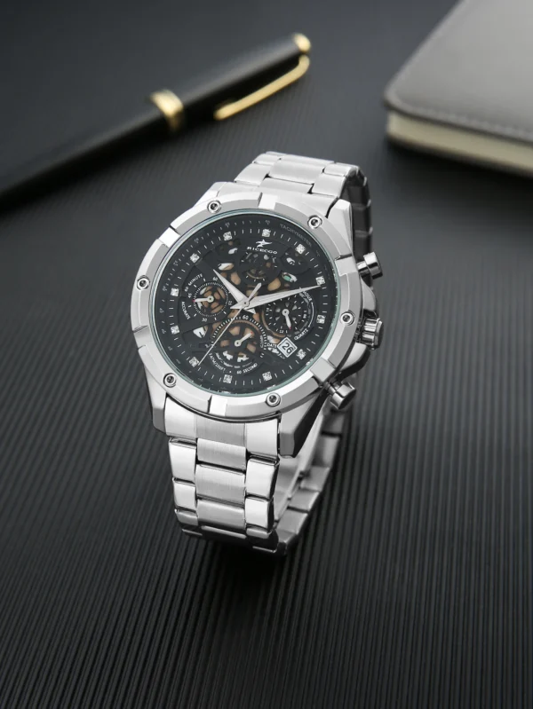 S9f3b0cc0da47403482c153c81c19f998Z.webp Men's Watch with Multifunctional Chronograph, Stylish Wristwatch for an Active Lifestyle, Durable Design Suitable for Various Occasions