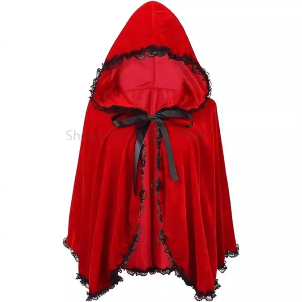 Christmas Clothing Adult Christmas Cloak Cloak Little Red Riding Hood Christmas Cloak Party Stage Performance Clothing